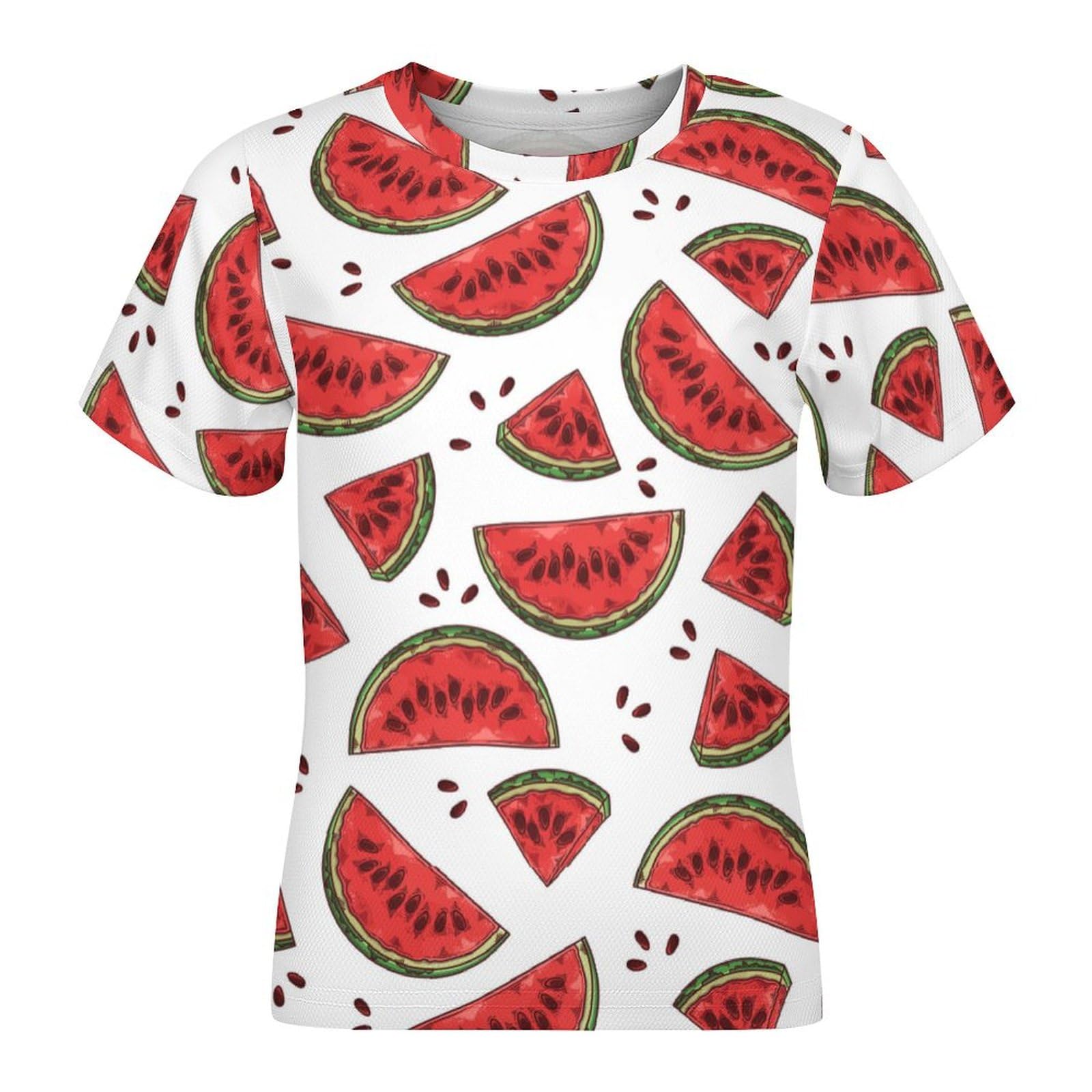 Amazon.co.jp: キッズ Tシャツ 西瓜柄 スイカ柄 すいか柄 半袖 子供服